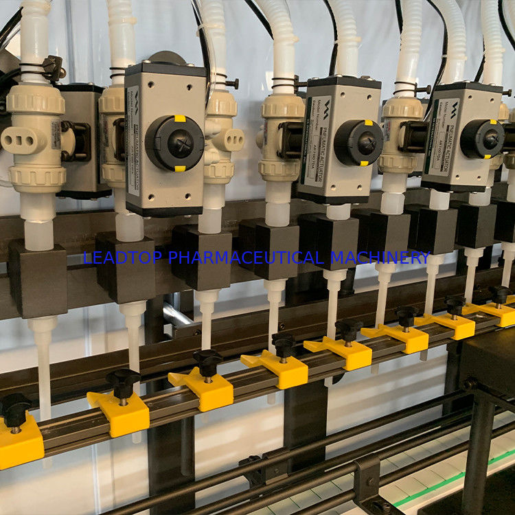 700 kg Maszyna do wypełniania butli z płynami automatycznie obracająca się 6 kW zużycie energii Certyfikat CE