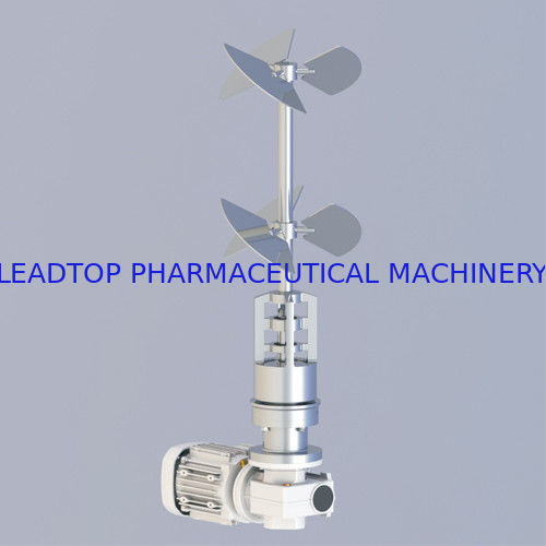 316L SS Sanitarny Dno Magnetyczne Mieszalnik Żywność Biopharmaceutyczna FDA GMP Zero-Wear Sealing Low-Maintenance