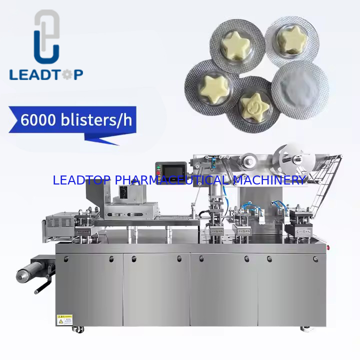 PLC Blister Packing Machine z 2 głowicami spawalniczymi 30-60 sztuk/min
