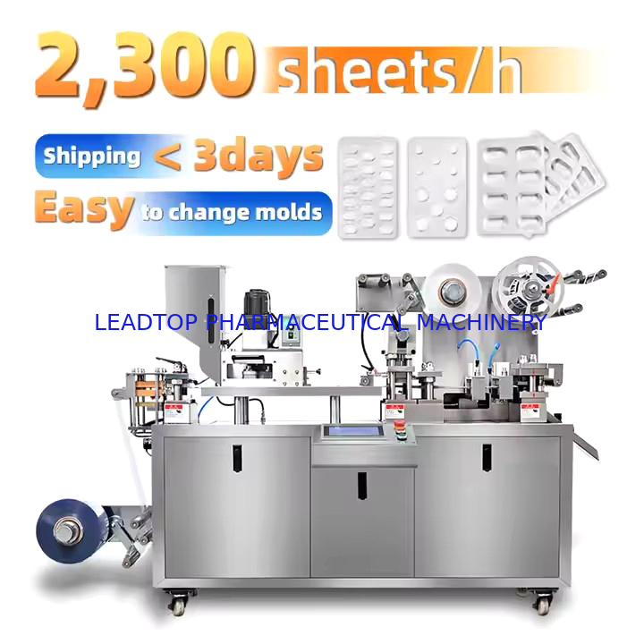 Maszyna do pakowania pęcherzyków 30-60 sztuk/min z sterowaniem PLC