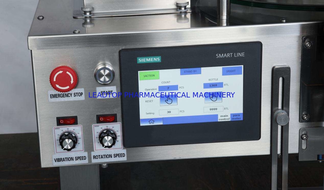 2-9999 szt./butelka Zakres napełniania Automatyczna maszyna do liczenia tabletek i kapsułek do 15 pojemności dla przemysłu farmaceutycznego
