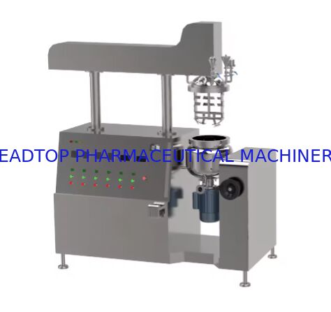 Gorąca Wyprzedaż Wysokiej Jakości Sterowana PLC Próżniowa Ultradźwiękowa Emulgatorka Ze Stali Nierdzewnej do Kosmetyków, Kremu do Twarzy i Pielęgnacji Skóry