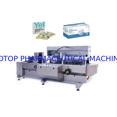 Dobra cena 220 V Automatyczna maszyna do pakowania kartonów w butelki 2,1 kW 60 pudełek / min w Internecie