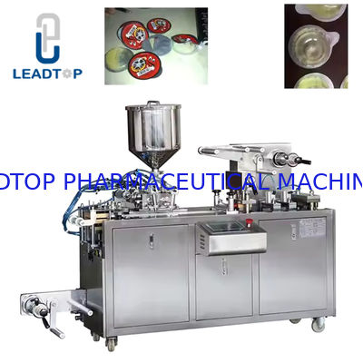 Dobra cena Maszyna do pakowania blistrów 25 mm z PLC i obrotowym stołem roboczym w Internecie