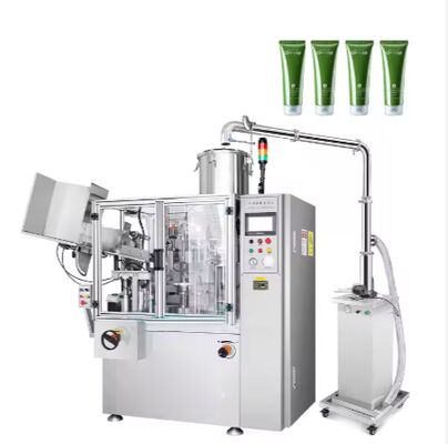 Dobra cena Fully Automatic Aluminum Tube Filling and Sealing for MS Sealant High Speed Tube Filling Machine w Internecie