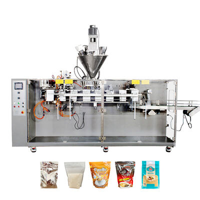 Dobra cena Food Grade Sea Salt Brown Sugar 1kg 2kg Pouch Filling Automatic Horizontal multifunctional packaging machine w Internecie